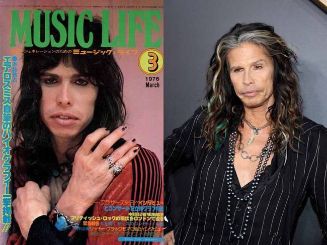 O antes e o depois dos mais famosos roqueiros da década de 70 e 80