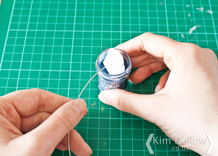 Step 2 make the flower in a bottle by Kim Dellow Step 2 make the flower in a bottle by Kim Dellow