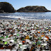 Playa de vidrios o cristales en California.