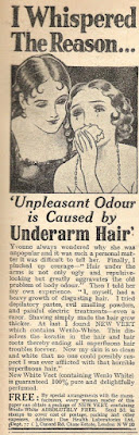 Unpleasant Odour is Caused by Underarm Hair