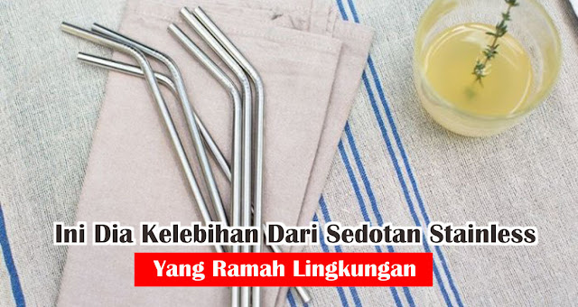 Ini Dia Kelebihan Dari Sedotan Stainless Yang Ramah Lingkungan