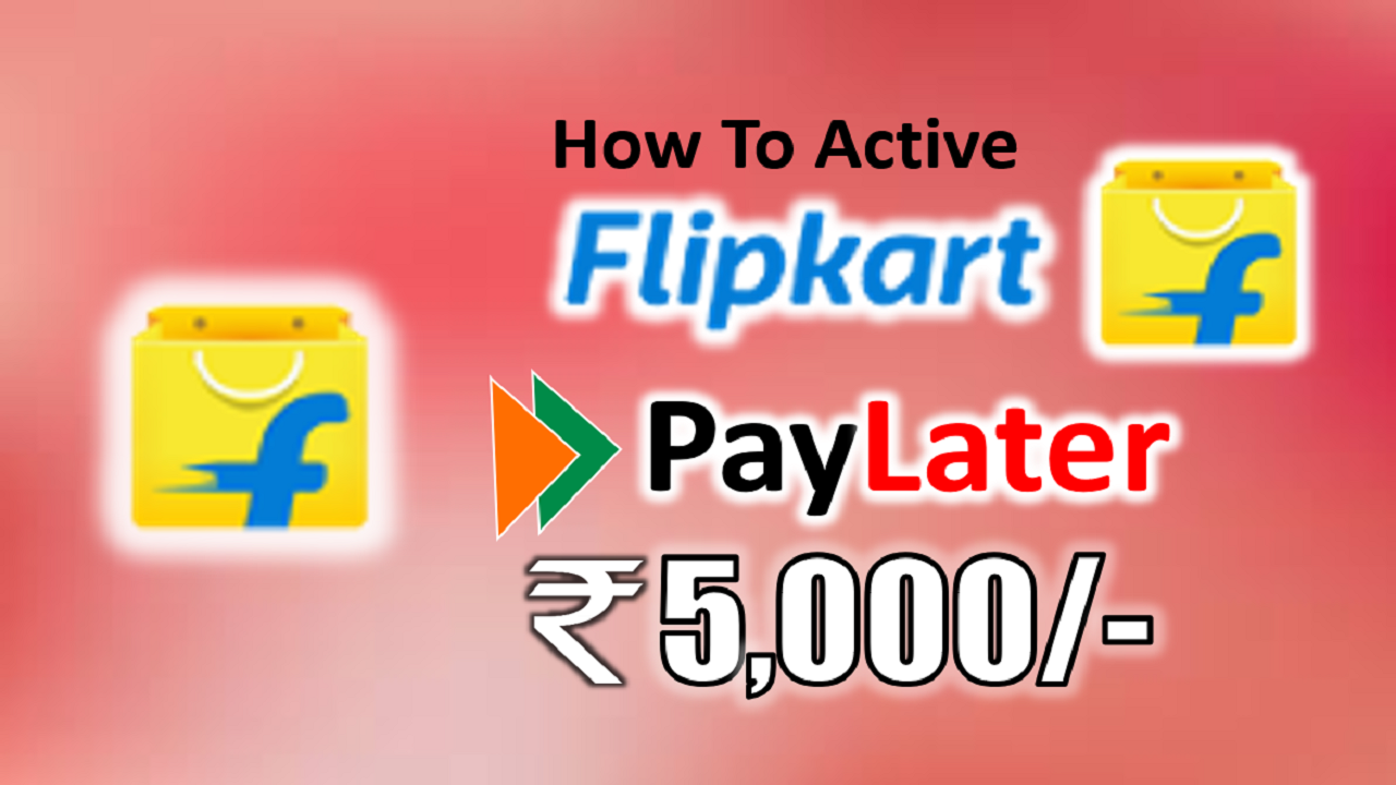 How to Active Flipkart Pay Later Loan Quick just in 3 minute/Apply