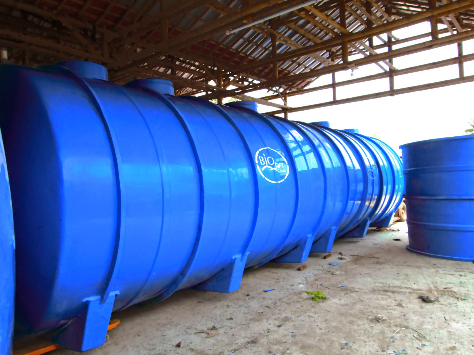 Septictank , Septic tank bio , Atap Fiber , Tanki Air: Grease Trap Portable