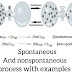 Spontaneous and nonspontaneous process with examples
