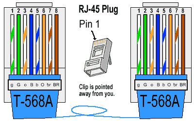 susunan kabel lan