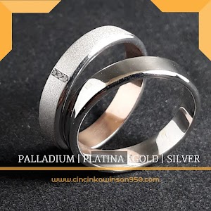 cincin kawin palladium pasangan 610pld cincin kawin palladium pasangan 610pld