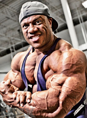 Προπόνηση δικεφάλων με τον 5x Mr. Olympia Phil Heath!!!