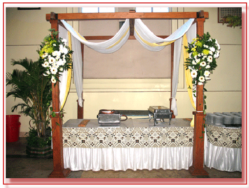 RIMA Catering: Dekorasi Meja Prasmanan