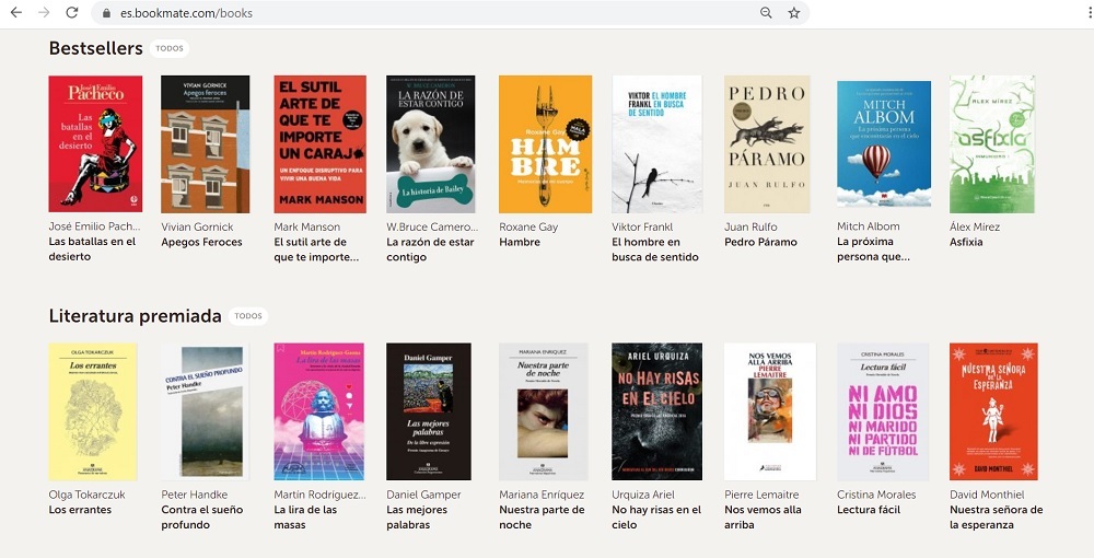 plataforma de libros digitales, e-books,