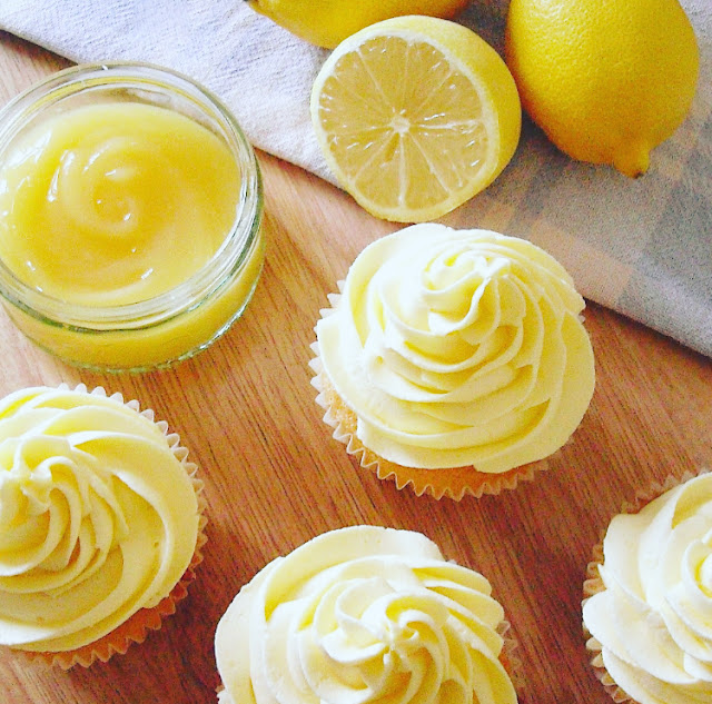 Lemon & Elderflower Cupcakes