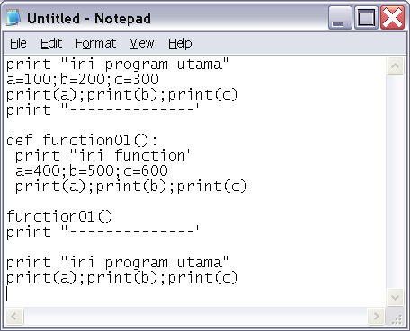 Variabel Lokal Dan Variabel Global Pada Python - Niguru Indonesia