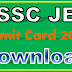 SSC JE 2018 Admit Card Released Exam Date 22nd To 29th January 2018