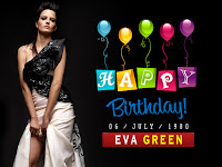 Eva Green best birth date celebration photos