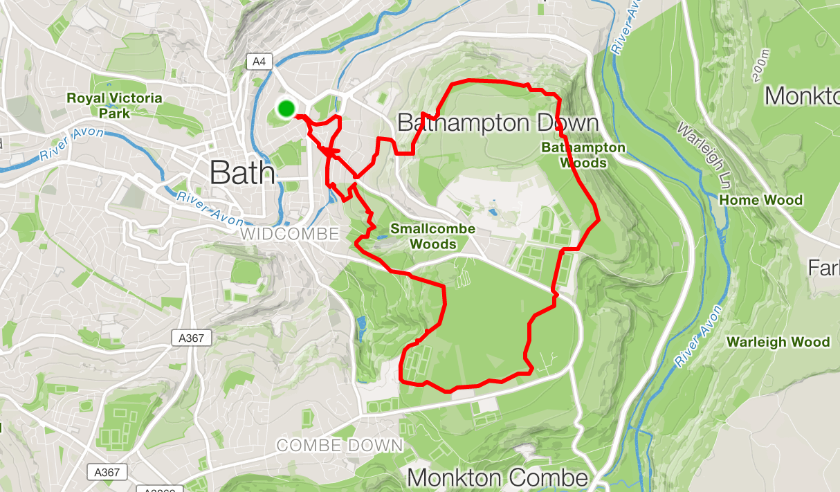 Luvapuzzle May 30th Skyline walk of Bath