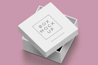 Template square box mockup - kanalmu