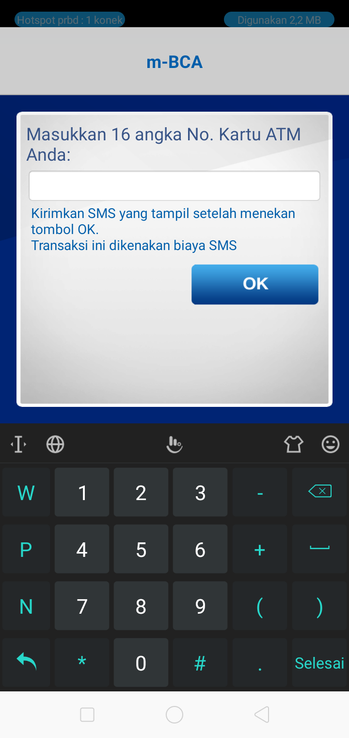 Cara Daftar M banking BCA dan Aktivasi M BCA di Android BlogGadoGado