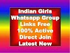Indian Girls Whatsapp Group Links [Join Now Updated] | Desi Girls Whatsapp Group Links