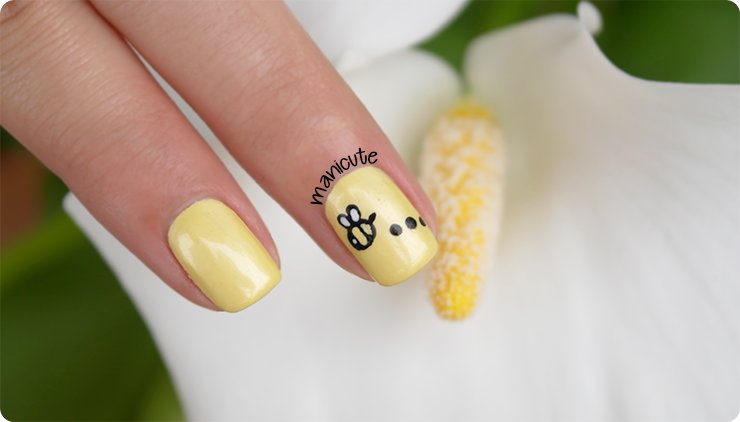 manicura abeja bee nails isadora sunray