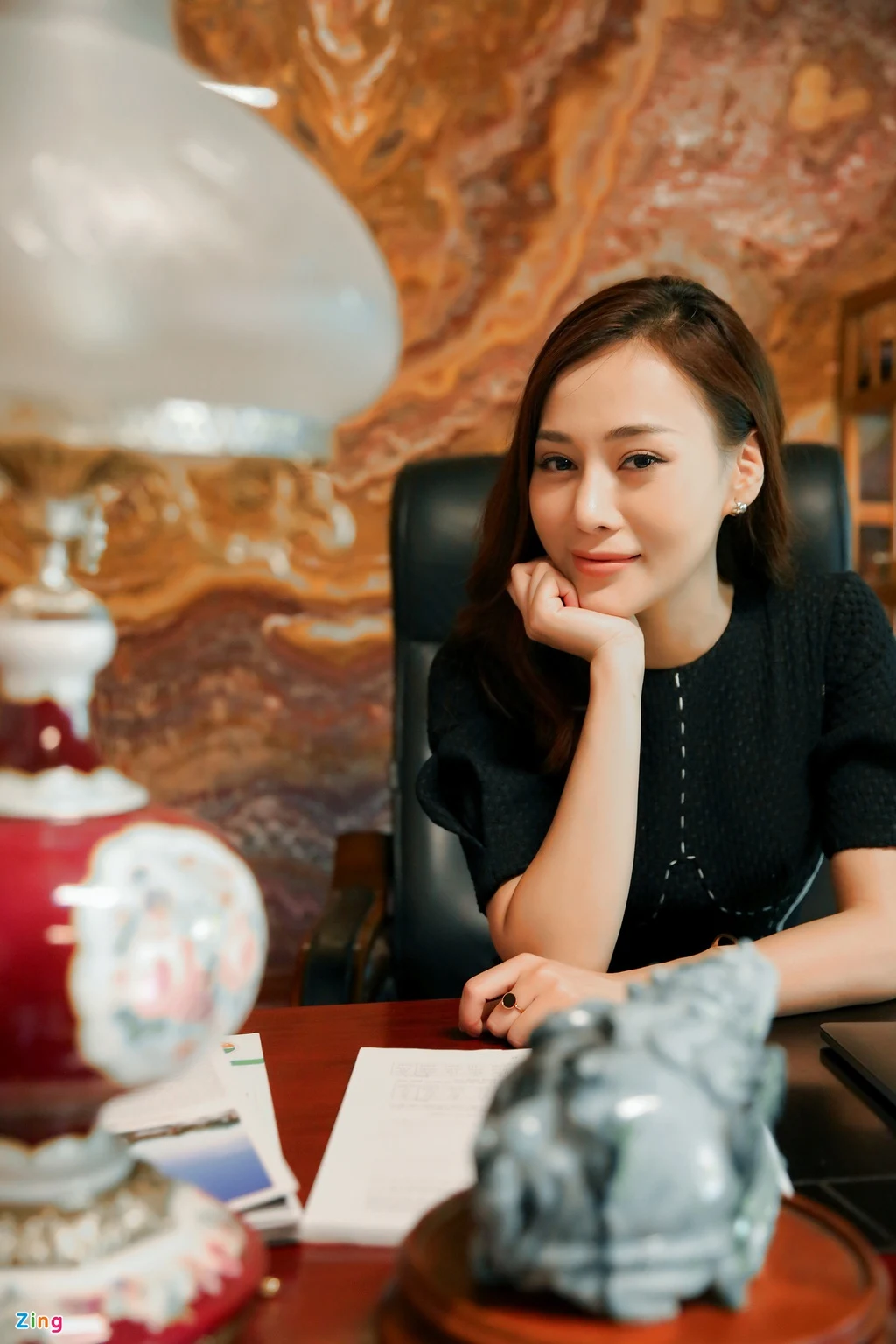 Phương Oanh quay lại bối cảnh động Thiên Thai của 'Quỳnh búp bê' Phương Oanh quay lại bối cảnh động Thiên Thai của 'Quỳnh búp bê'