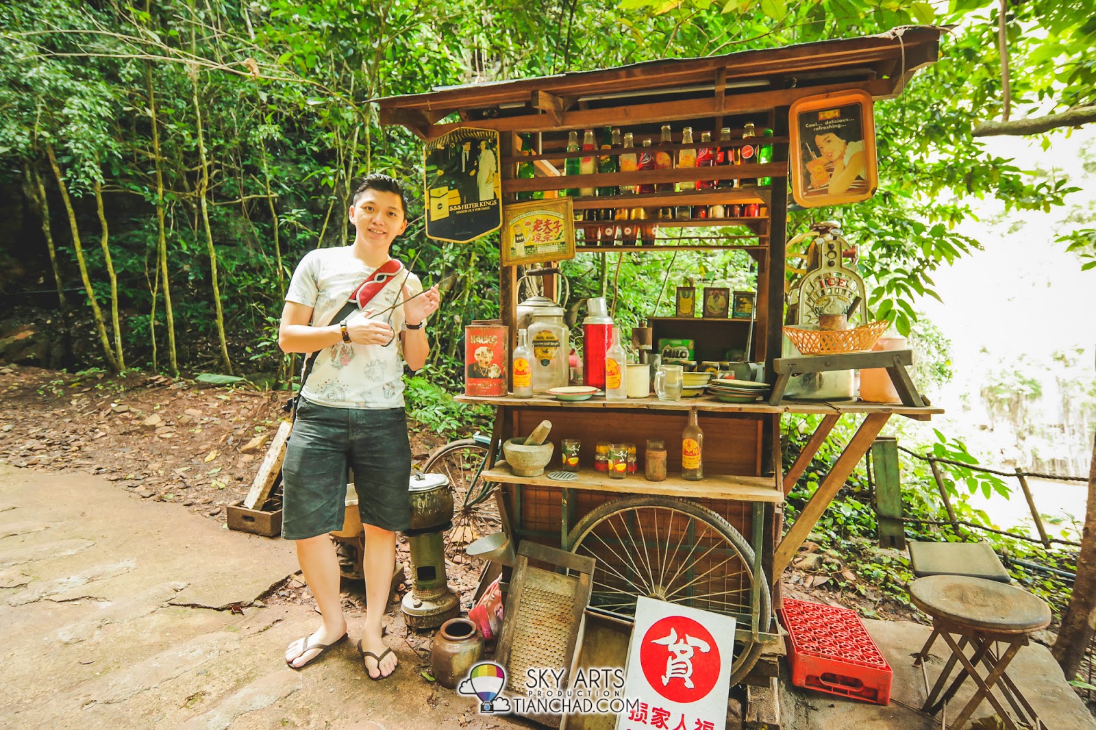 First photo with an old school drink store First photo with an old school drink store