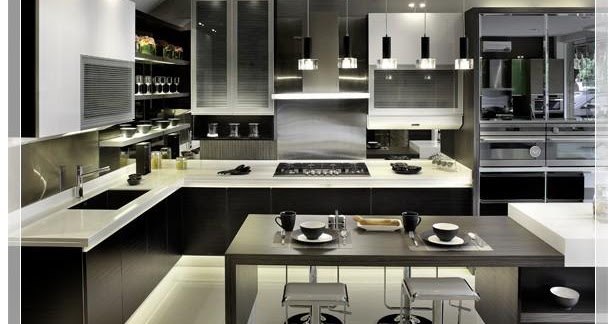 9 model dapur mewah dengan interior kelas dunia