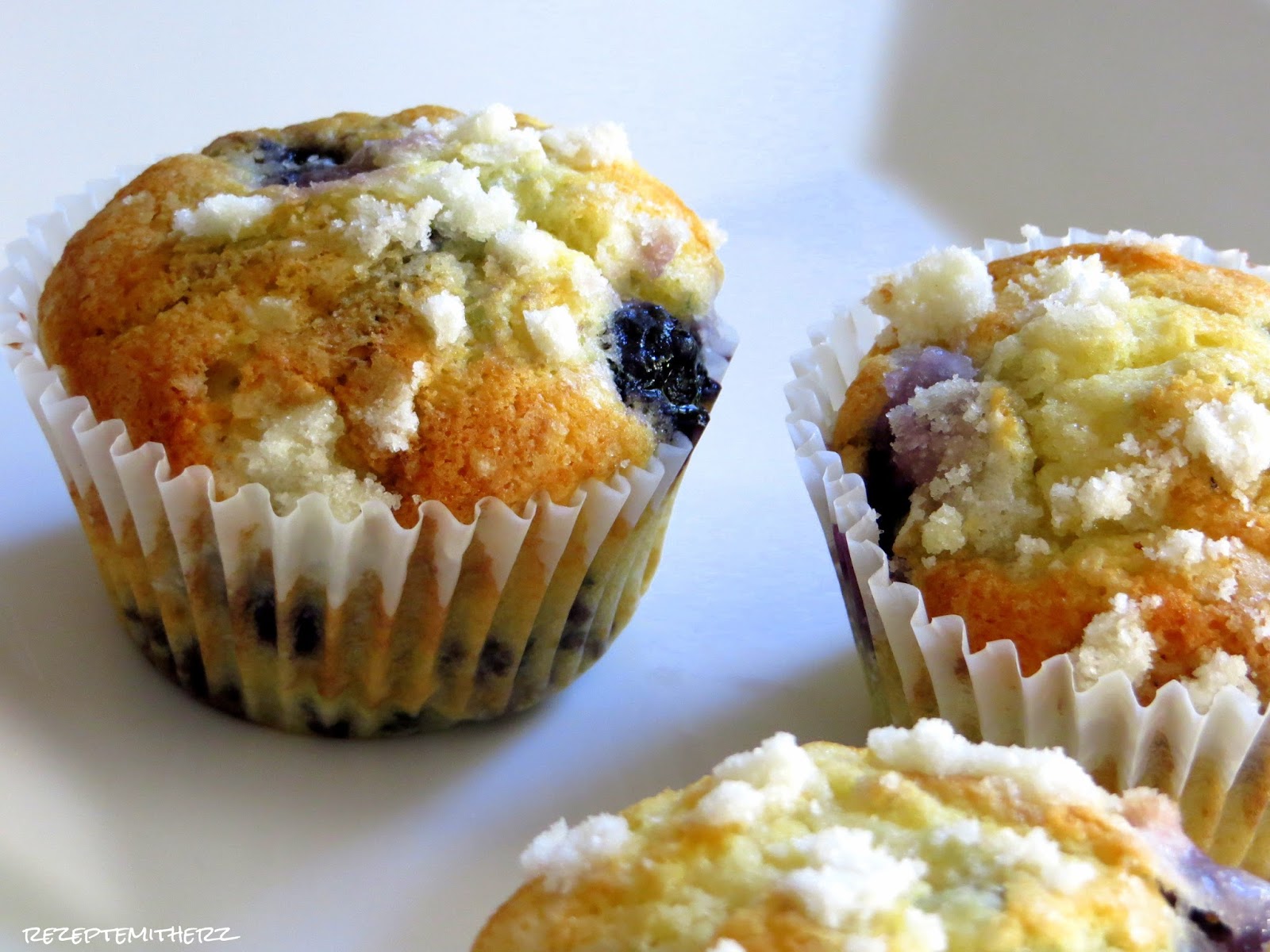 Blueberry Muffins,Blaubeer muffins,starbucks muffins,thermomix rezept