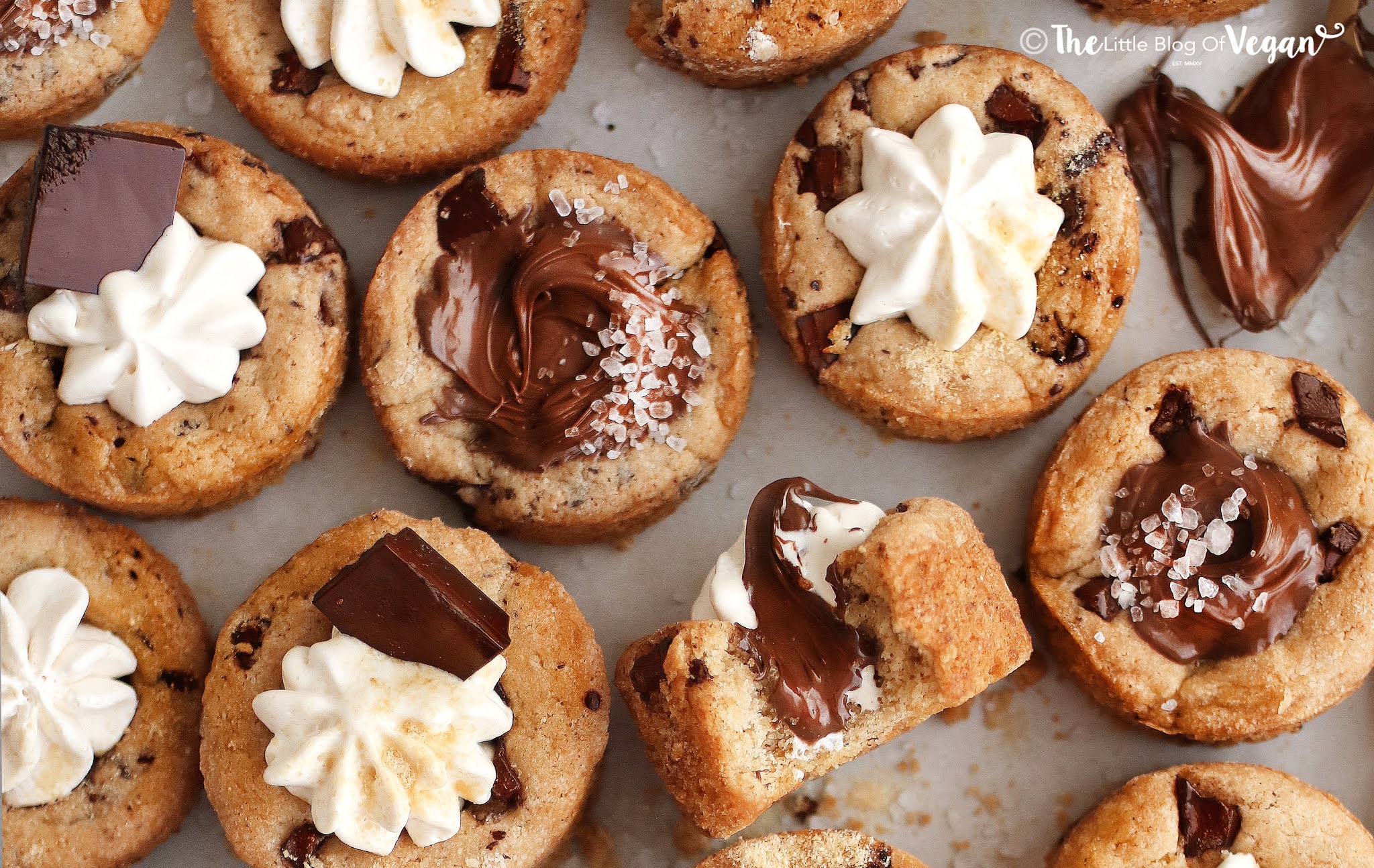 Chocolate Chip Cookie Cups recipe Ft Horlicks The Little Blog Of Vegan