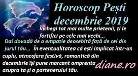Horoscop decembrie 2019 Pești 