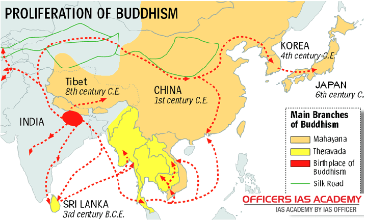 The Founding And Spread Of Buddhism Hinduism