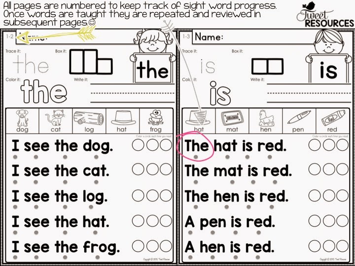 Tweet Resources: Sight Word Fluency and Word Work!