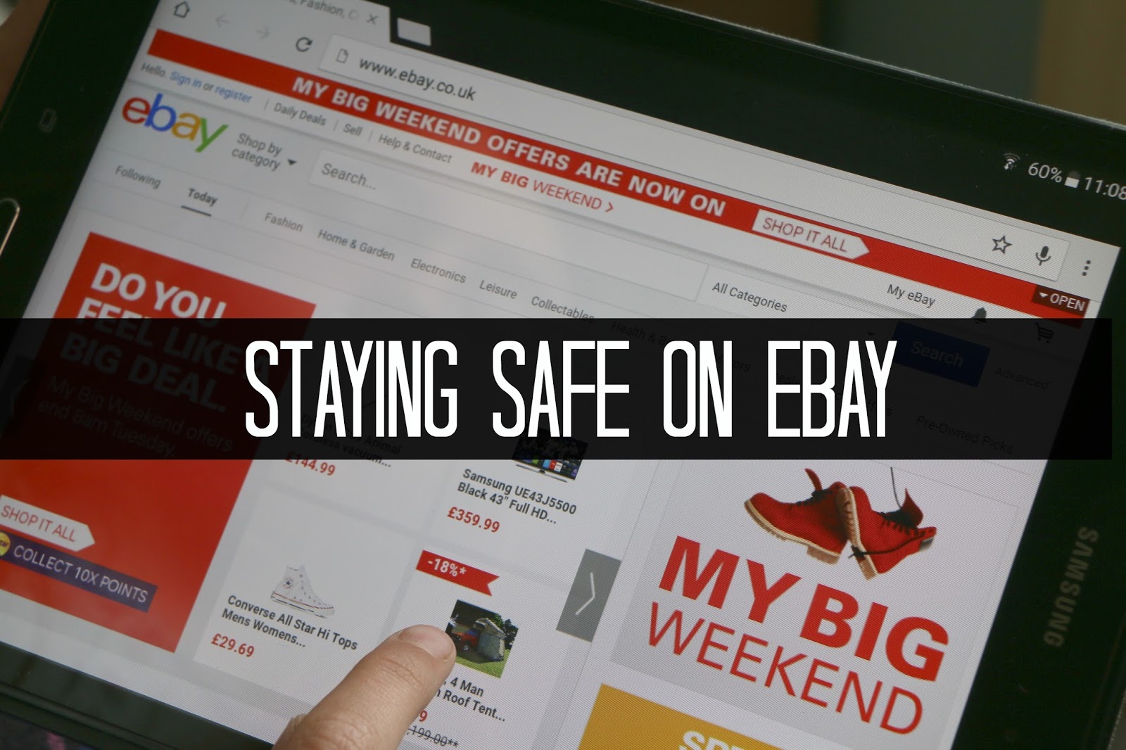 JibberJabberUK Finance Fridays Staying Safe on eBay