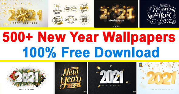 500+ Happy New Year 2021 Wallpapers HD Background Download