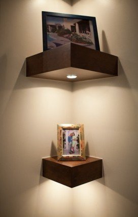 25 Amazing Shelf Lighting Wall Shelves String Lights Ideas Decor Modern Wood Shelf Lighting String Light Decorative Ideas