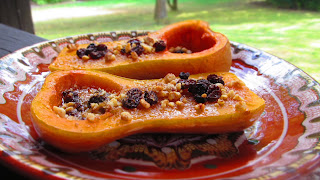 ПЕЧЕНА ТИКВА С МЕД И ОРЕХИ