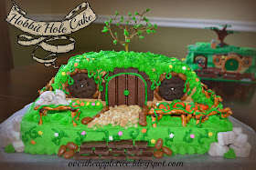 Hobbit Hole Cake by Over The Apple Tree