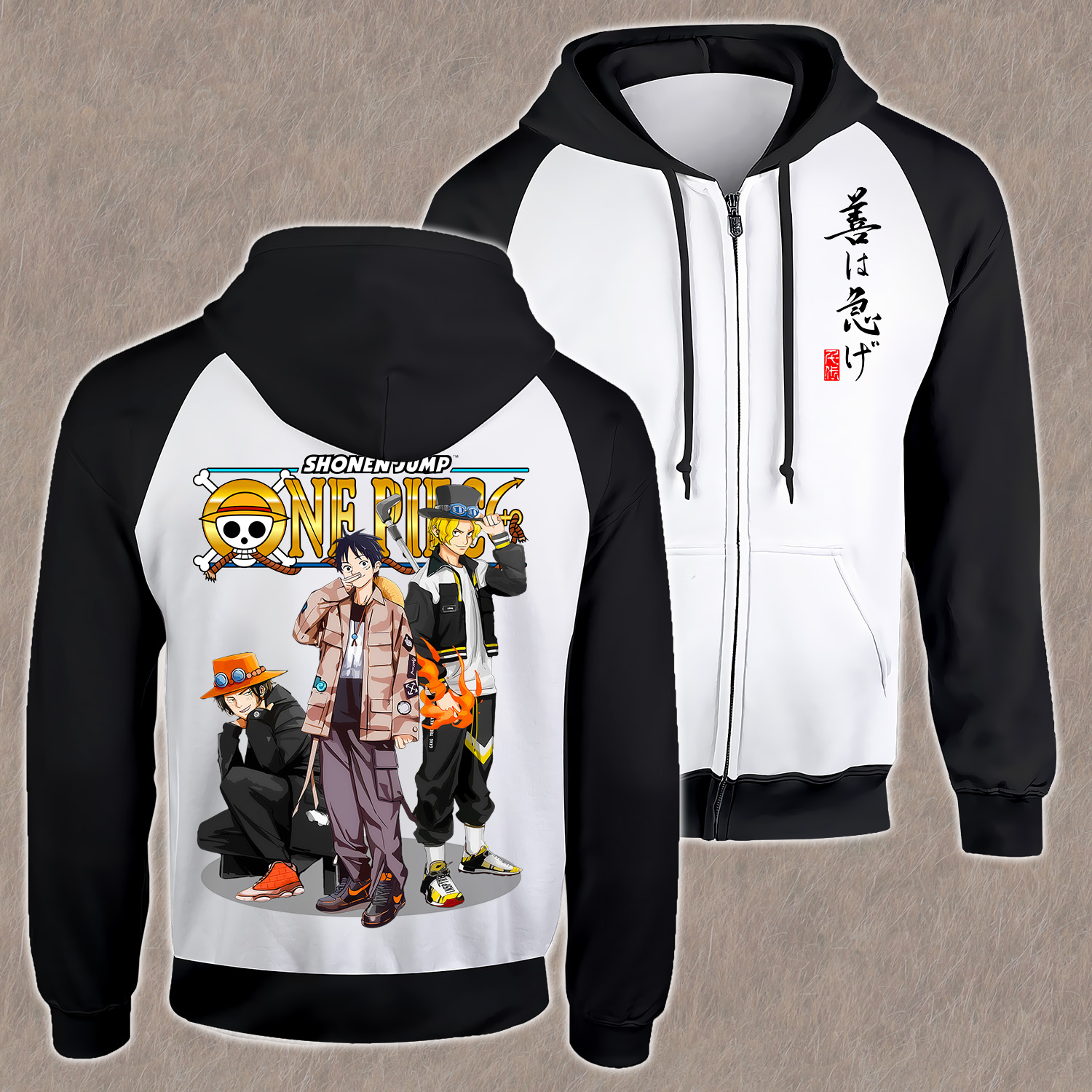 Mẫu áo khoác in Anime - Hình 2