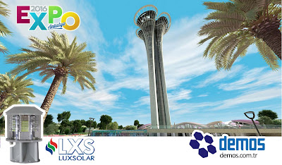 Expo 2016 Antalya - Expo Tower'da Luxsolar uçak ikaz lambası kullanılacak.