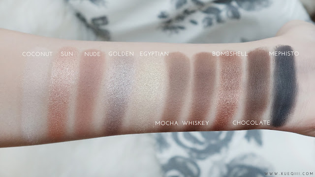 L'Oreal La Palette Nude Beige - Coconut, Sun, Nude, Golden, Egyptian, Mocha, Whiskey, Bombshell, Chocolate, Mephisto