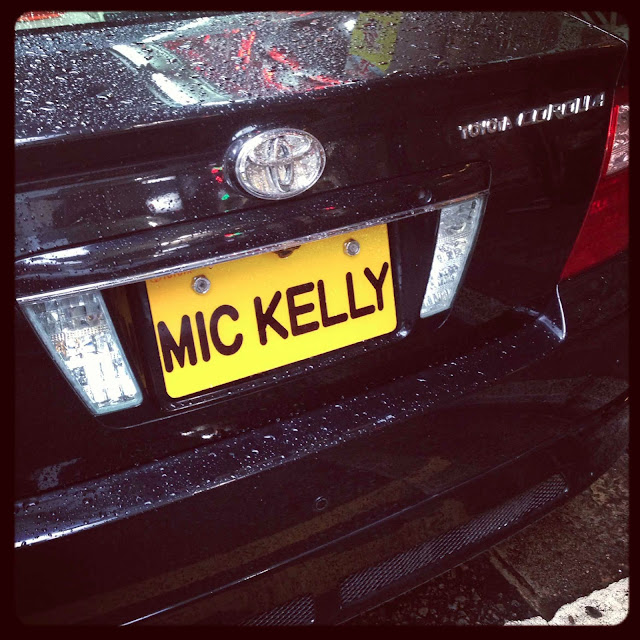 Matrícula personalizada MIC KELLY Hong Kong