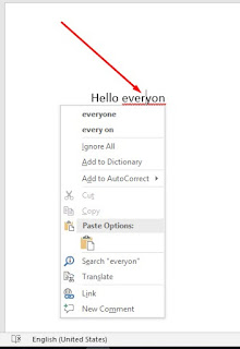 Cara Koreksi Tulisan Bahasa Inggris di Ms Word