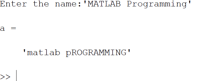 Convert characters of a string to opposite case in MATLAB - MATLAB ...