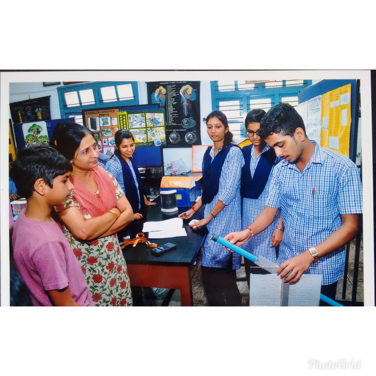 Mathematics Model and Chart exhibition during Science Fest on 8 Dec2017 Chart Exhibition Science