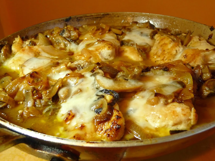 FRENCH ONION SMOTHERED CHICKEN BREASTS