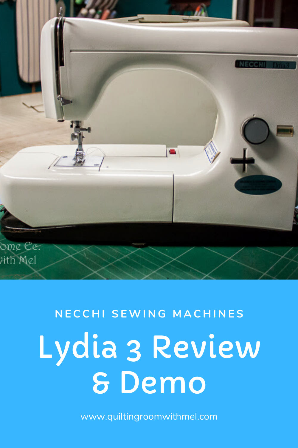 Necchi Lydia 3 Type 544 Sewing Machine Review and Demo The Quilting