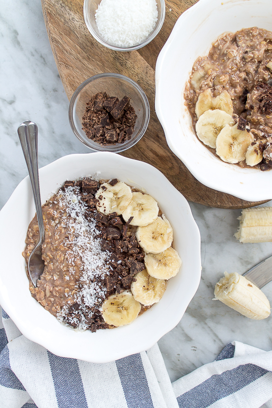Nem acredito que é saudável! Zoats papas de aveia com courgette