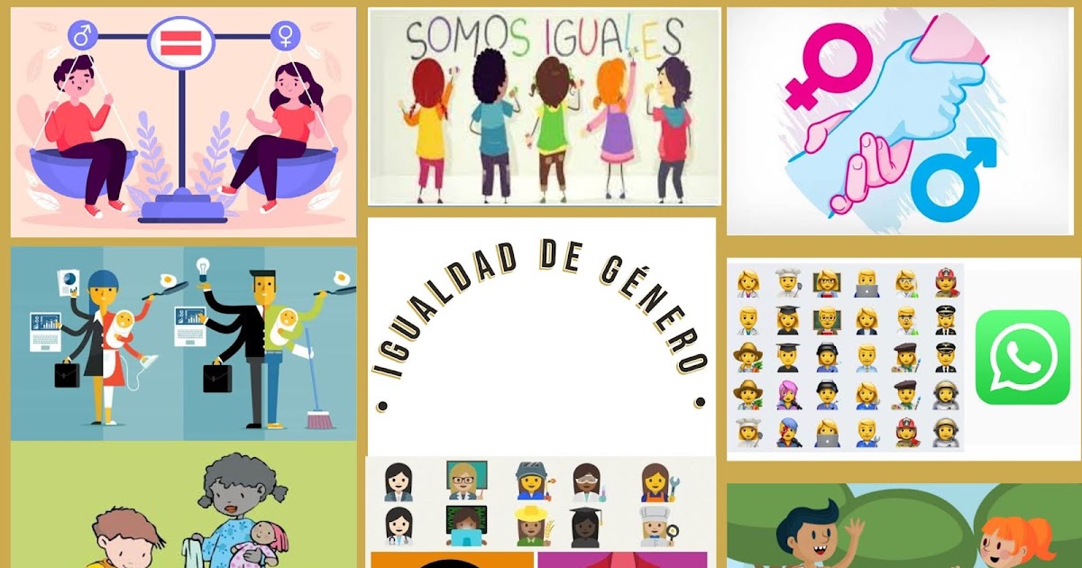 Collage Igualdad de género Collage Igualdad de género