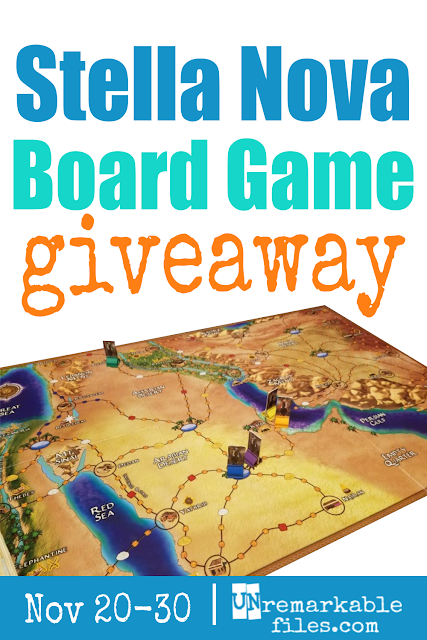 Enter to win a free copy of Stella Nova: the Christian family board game that keeps Christ in your family’s Christmas! Learn about Jesus, have family fun, and create new Christmas traditions. Giveaway ends November 30th! #giveaway #christmas #christian #nativity #jesus #kids #family