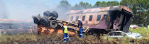 Al menos 18 muertos y más de 250 heridos en un accidente de tren en Sudáfrica