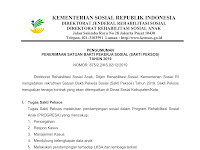 Lowongan Kerja Sakti Peksos Kementerian Sosial Lowongan Kerja Sakti Peksos Kementerian Sosial