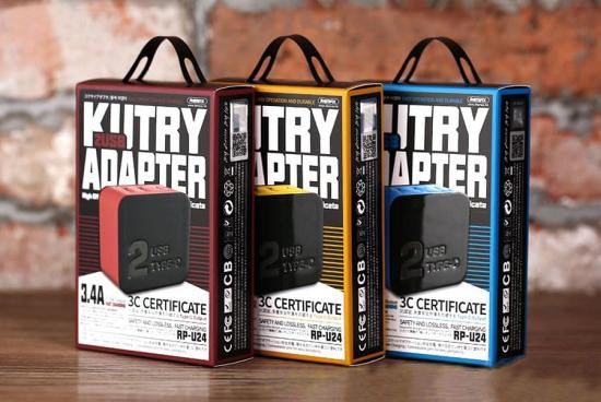 Củ sạc 2 cổng USB Remax RP-U24 Củ sạc 2 cổng USB Remax RP-U24